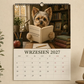 Kalendarz ścienny na rok 2027 – Yorkshire Terrier