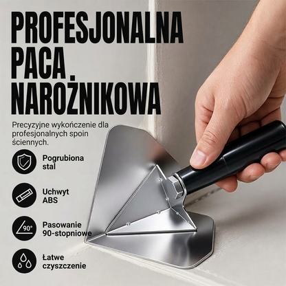 Narożnikowa łopatka ze stali nierdzewnej