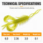 🎣 OFERTA OGRANICZONA CZASOWO: -50% 🦐 Realistyczne pływające przynęty imitujące krewetki — zestaw 8 sztuk, naturalna praca w wodzie