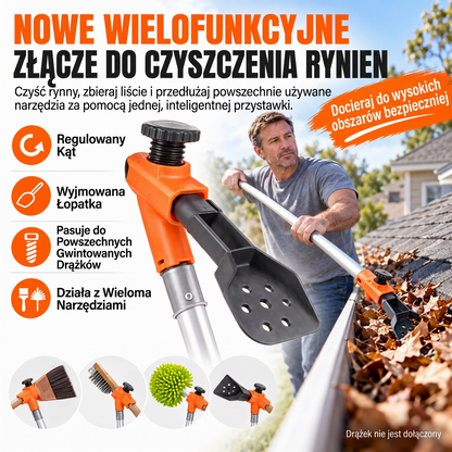 Wielofunkcyjne narzędzie do czyszczenia rynny
