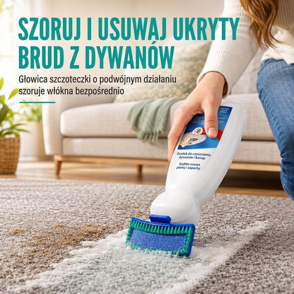 🔥AKCJA: PONAD 50 000 SPRZEDANYCH SZTUK✨Bezwodny środek czyszczący z pianką w szczotce, natychmiast usuwa plamy💰✅