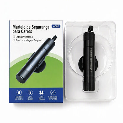 🚗🔨✨ MARTELO DE SEGURANÇA PORTÁTIL MINI QUEBRADOR DE VIDRO PARA CARROS ✨🔨🚗