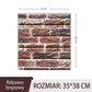 ⏳Tylko teraz -50%⏰Odmień ściany w kilka chwil! Samoprzylepne panele 3D imitujące cegłę🏡🧱