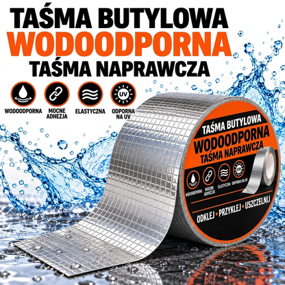 Ognioodporna taśma z folii aluminiowej odporna na wysokie temperatury