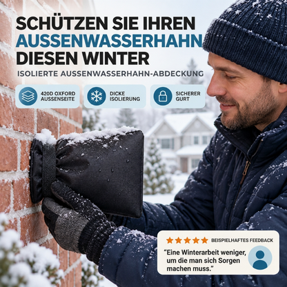 🚰 50% ZNIŻKI! ❄️ Osłona na kran zewnętrzny – ochrona przed zimnem i izolacja ✨
