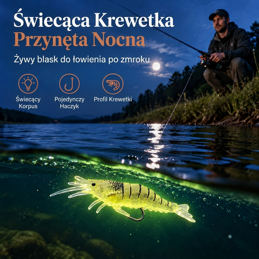 🔥🎁 2+1 GRATIS!!🎣 Świecąca przynęta typu Minnow – nocna przynęta wędkarska 🌙✨