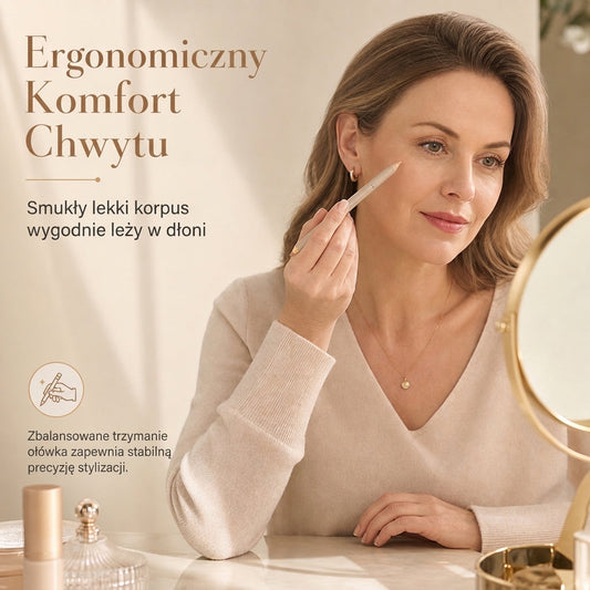 Nawilżający korektor w sztyfcie z dwoma końcówkami, odporny na zapadanie się i nawilżający produkt do makijażu twarzy dla początkujących, do krycia śladów i plam