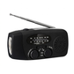 🎉 TERAZ -50%! 📻 Przenośne radio awaryjne z zasilaniem słonecznym i korbką – lampka LED i NOAA ✨