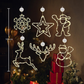 🎄 -50%! ✅ Świąteczne samoprzylepne lampki okienne DIY – bez nawiercania, zasilane bateryjnie i wielokrotnego użytku ✅