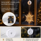 🎄 -50%! ✅ Świąteczne samoprzylepne lampki okienne DIY – bez nawiercania, zasilane bateryjnie i wielokrotnego użytku ✅