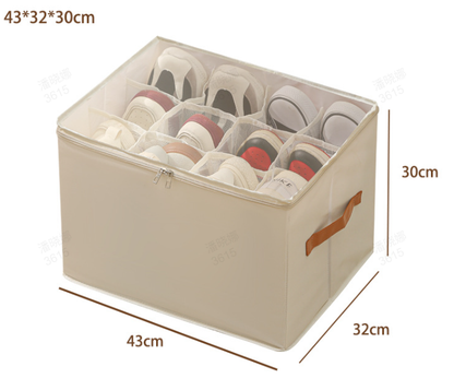 ⏰ 50% TANIEJ! 💥 Organizer na Buty z Tkaniny – Praktyczne Pudełko do Przechowywania! 👟✨